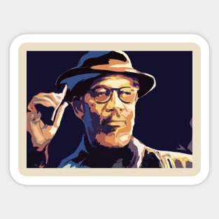 Morgan Freeman Sticker